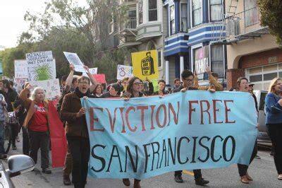 California Eviction Protesters 